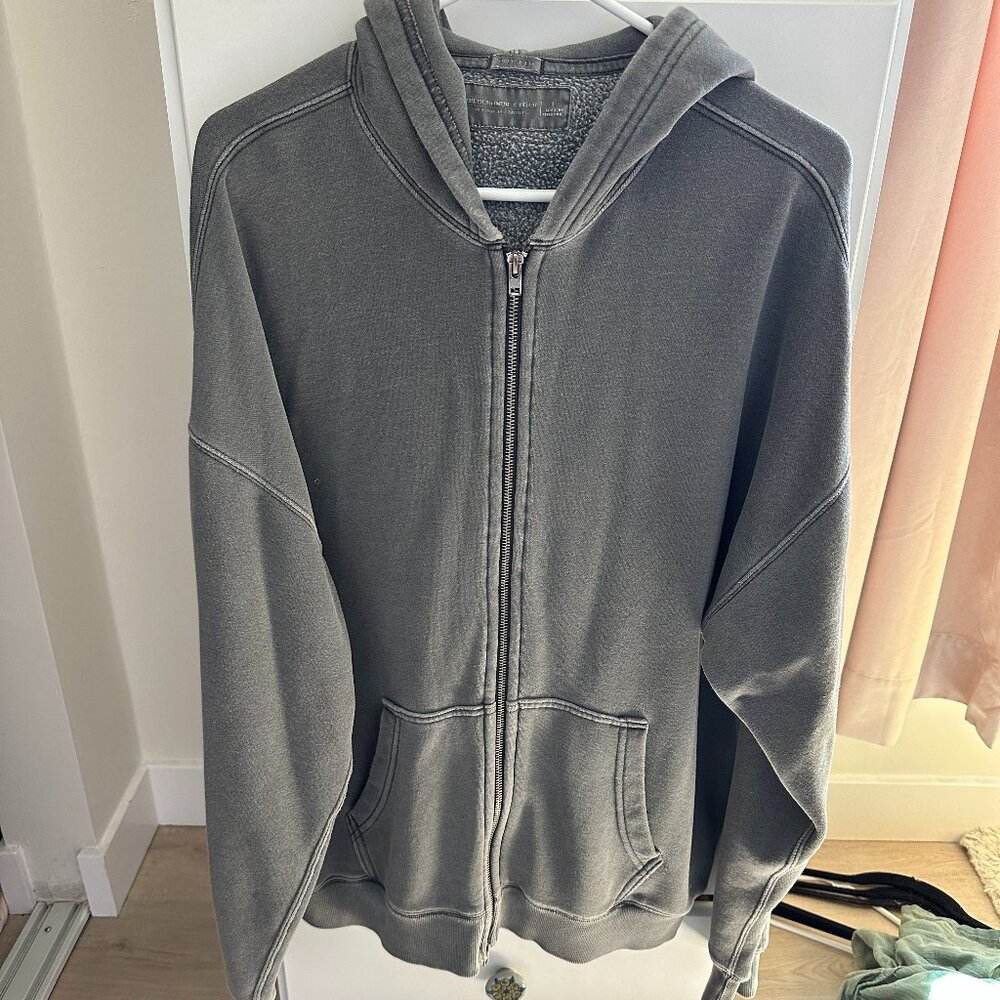 Abrocrombie & Fitch Oversized Zip-Up Hoodie
